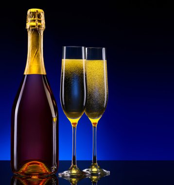 lüks şampanya arka plan