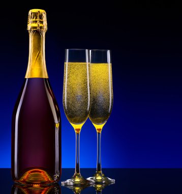 lüks şampanya arka plan
