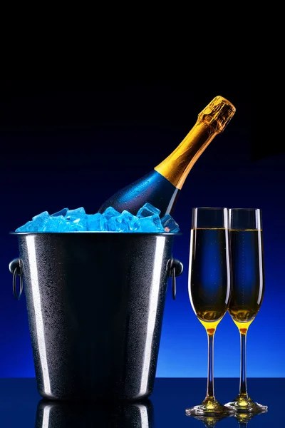 Lusso champagne sfondo — Foto Stock