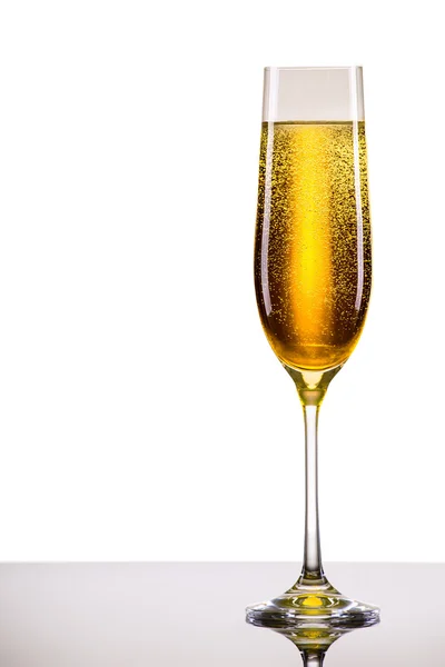 Luxusglas Champagner — Stockfoto