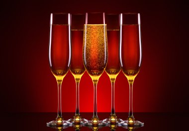 lüks bardak şampanya