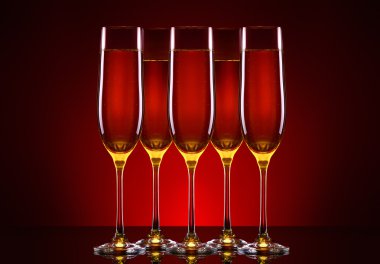 lüks bardak şampanya