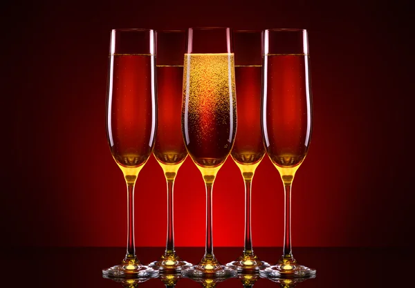 Luxury glass of champagne — Stock Photo, Image