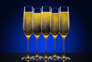 lüks bardak şampanya