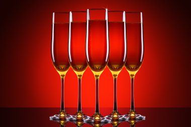 lüks bardak şampanya