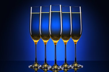 lüks bardak şampanya