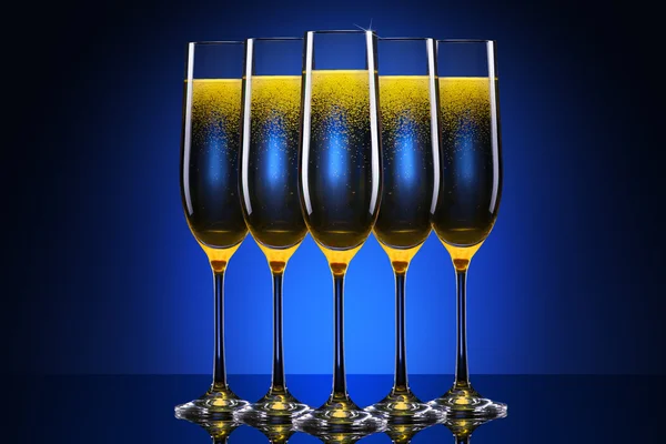 高級シャンパン グラス — ストック写真