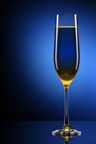 Lyxiga glas champagne — Stockfoto