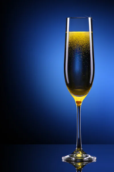 Lyxiga glas champagne — Stockfoto
