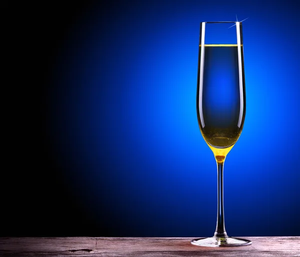 Luxeglas champagne — Stockfoto