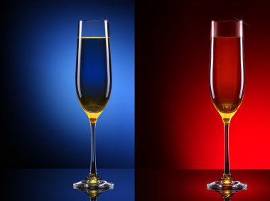 lüks bardak şampanya