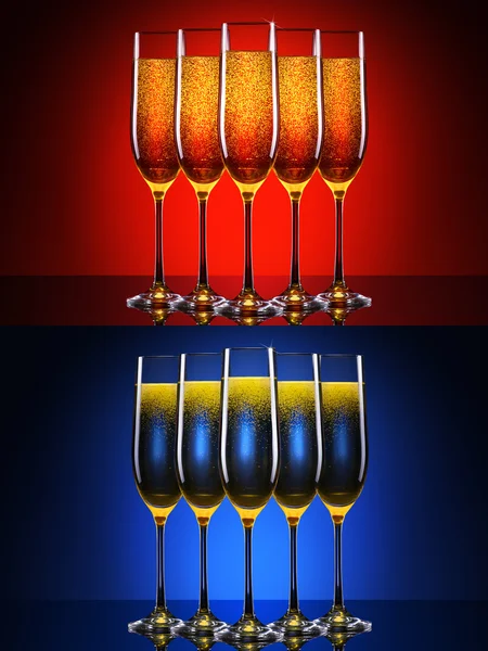 lüks bardak şampanya