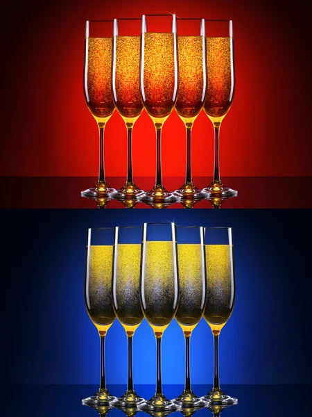 lüks bardak şampanya