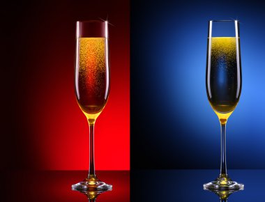 lüks bardak şampanya