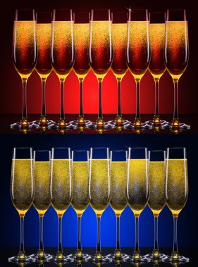 lüks bardak şampanya