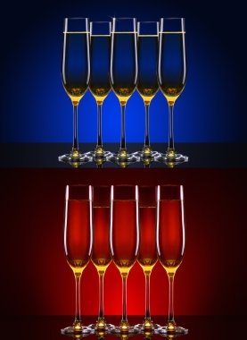 lüks bardak şampanya