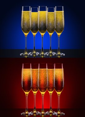 lüks bardak şampanya