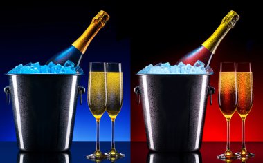 lüks şampanya arka plan