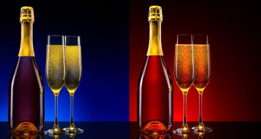 lüks şampanya arka plan