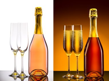 lüks şampanya arka plan