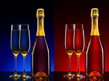 lüks şampanya arka plan