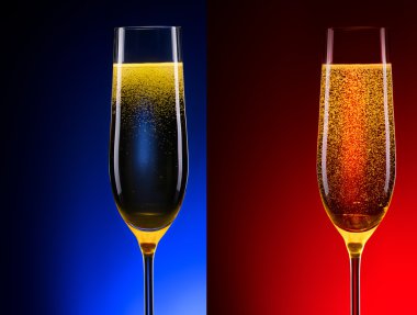 lüks bardak şampanya