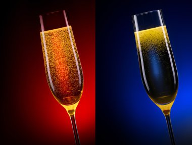 lüks bardak şampanya