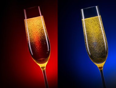 lüks bardak şampanya