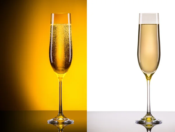 Luxury glass of champagne — Stock Photo, Image