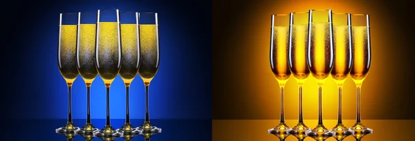 Verre de champagne de luxe — Photo