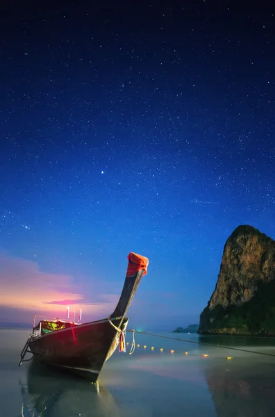 Night tropical landscape. Thailand — Stock Photo, Image