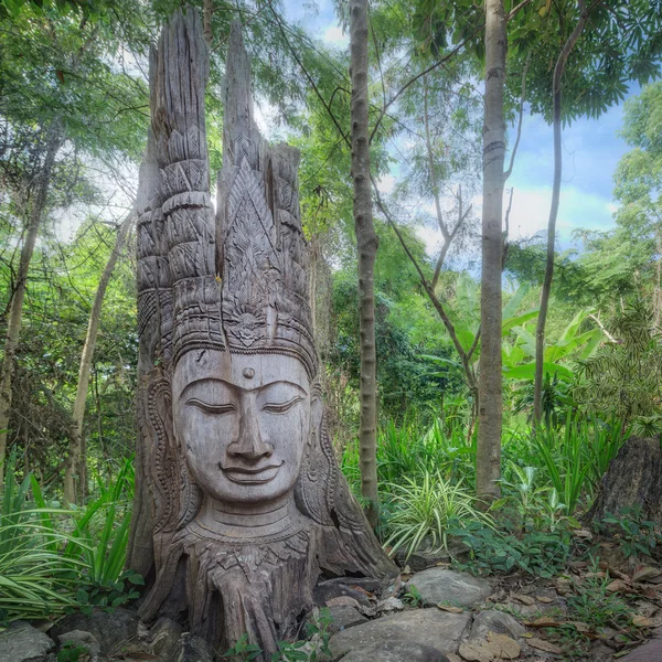 Antigua estatua de buda antigua — Foto de Stock