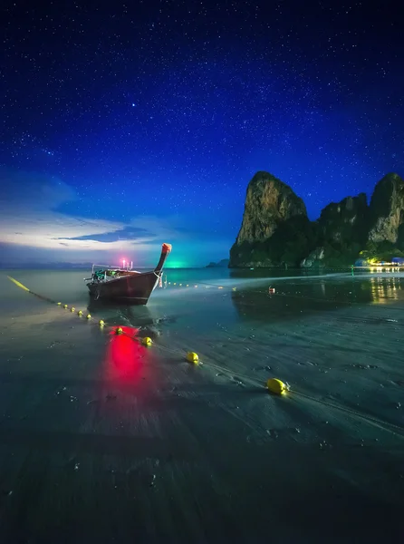 夜の熱帯の風景。タイ — ストック写真