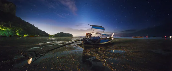 Paysage tropical nocturne. Thaïlande — Photo