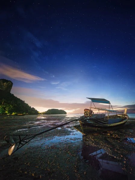 Night tropical landscape. Thailand — Stock Photo, Image