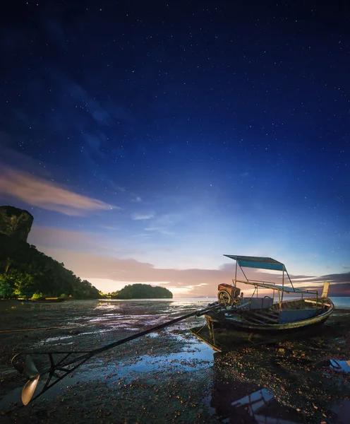 Night tropical landscape. Thailand — Stock Photo, Image