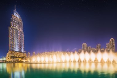 Dans çeşme Burj Dubai, Dubai, Birleşik Arap Emirlikleri