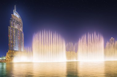 Dans çeşme Burj Dubai, Dubai, Birleşik Arap Emirlikleri