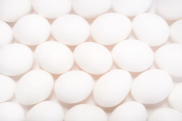 Many of eggs as background — Stock Photo, Image