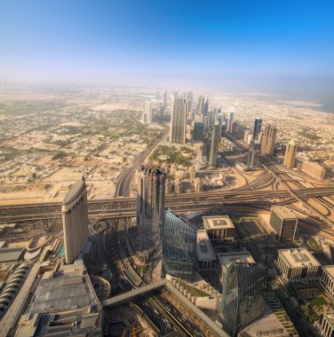 Sheikh Zayed Road gökdelenler görüntüleme