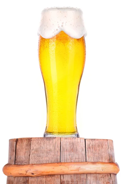 Фон празднования Октоберфеста с пивом — стоковое фото