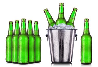 Ayaz damla ile bira şişe buz ayarla