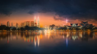 Kuala Lumpur gece sahne, Kültür Sarayı