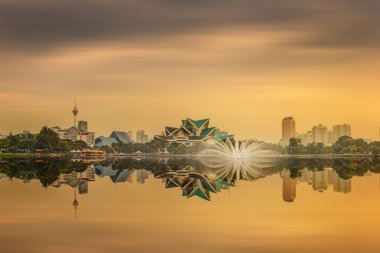 Kuala Lumpur gece sahne, Kültür Sarayı