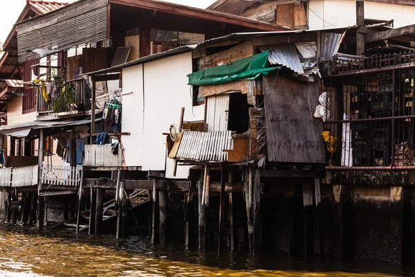 Asian thai slum — Stock Photo, Image