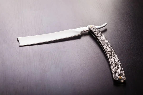 Big straight razor — Stock Photo, Image