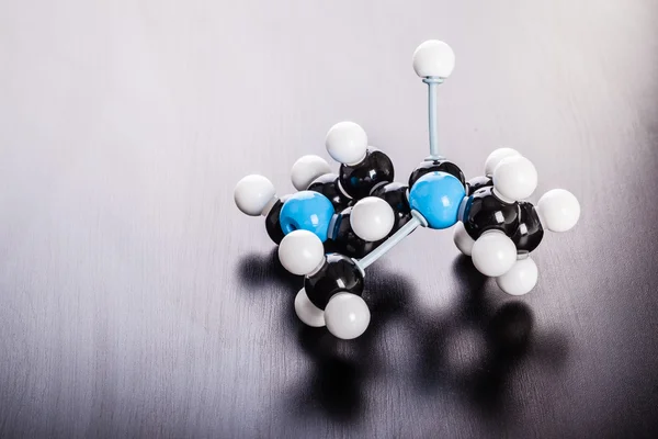 Nikotin molekylär modell — Stockfoto