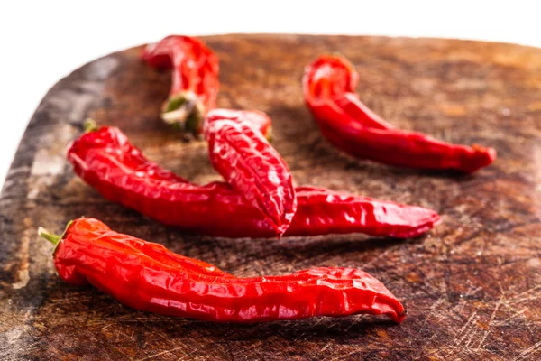 Rode chilipepertjes — Stockfoto