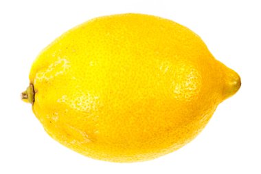 izole sarı limon