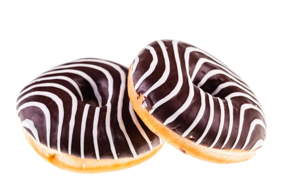 Zebra donuts — Stok Foto